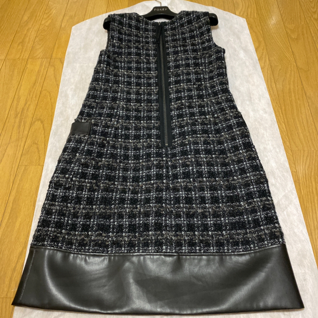 foxey フォクシー ワンピース ジャンパースカート 最大の割引 www