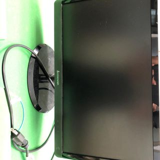 レノボ(Lenovo)のlenovo ディスプレイ　モニター(ディスプレイ)