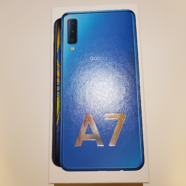 Galaxy A7 ブルースマートフォン本体