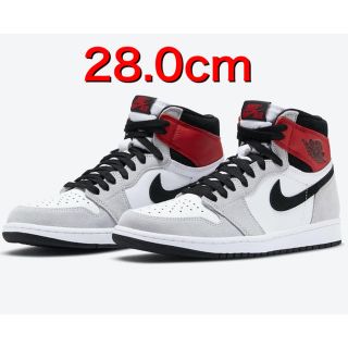 ナイキ(NIKE)の【28.0cm】AIR JORDAN 1 RETRO HIGH OG smoke(スニーカー)