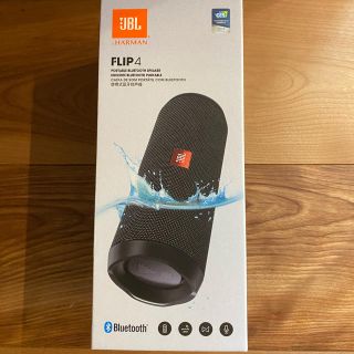 フリップ(Flip)のJBL FLIP4 BLACK Bluetooth スピーカー(スピーカー)