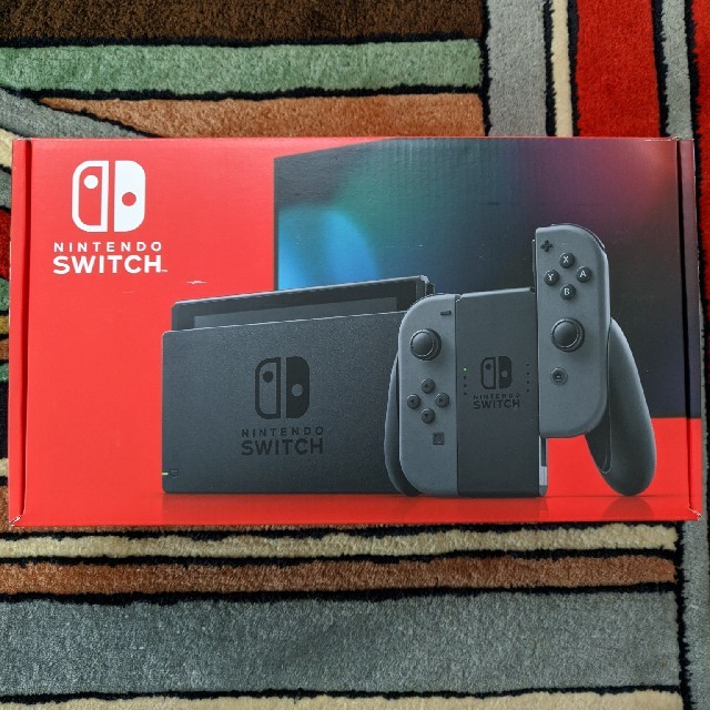 エアコンの風を有効活用 新型 Nintendo Switch スイッチ 本体 グレー ...