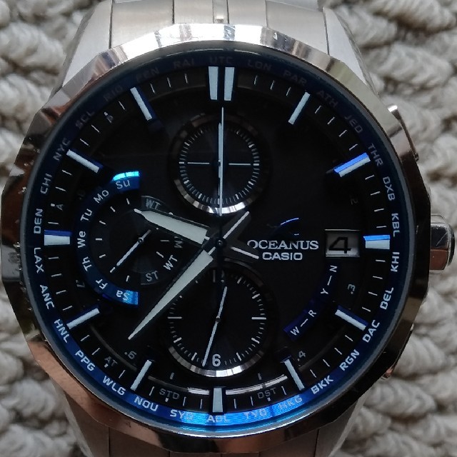 【全商品オープニング価格 特別価格】 CASIO - CASIO OCEANUS Manta OCW-S30001AJF チタン製 腕時計(アナログ)