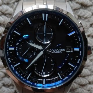 カシオ(CASIO)のCASIO OCEANUS Manta OCW-S30001AJF チタン製 (腕時計(アナログ))