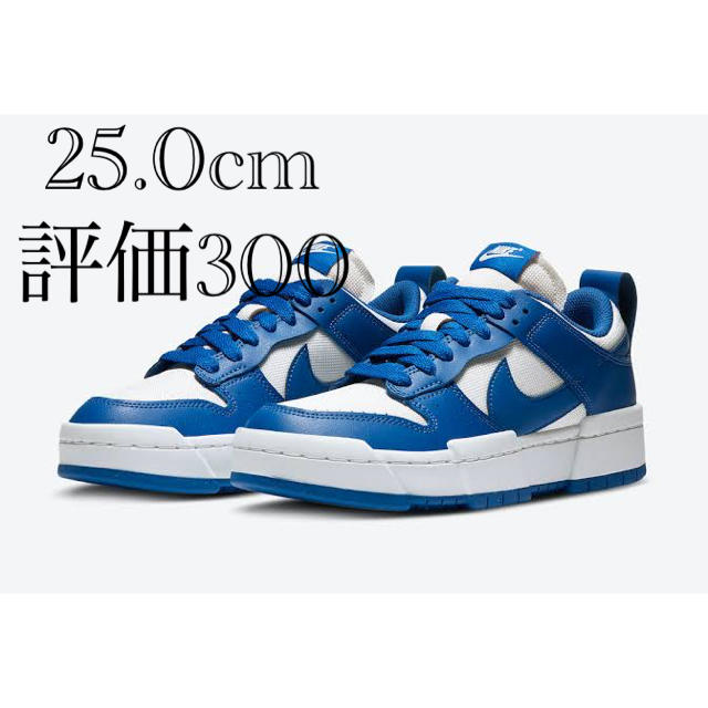 NIKE(ナイキ)のNIKE DUNK LOW DISRUPT ブルー　CK6654-100 メンズの靴/シューズ(スニーカー)の商品写真