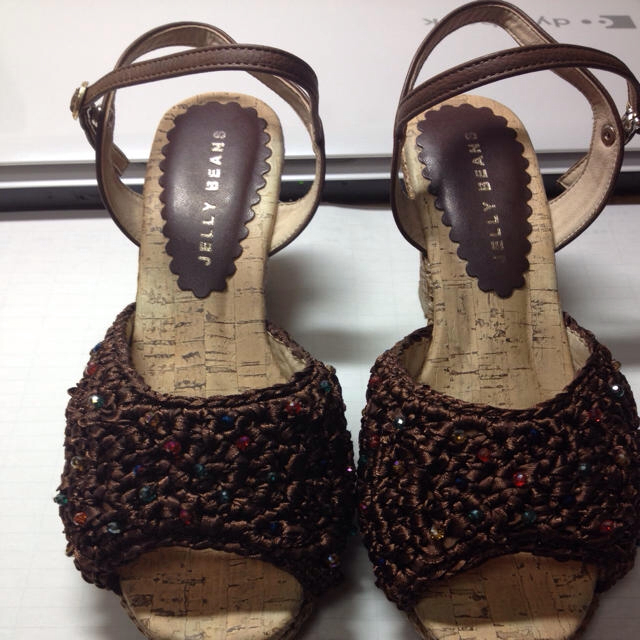 JELLY BEANS(ジェリービーンズ)のウェッジソール サンダル レディースの靴/シューズ(サンダル)の商品写真