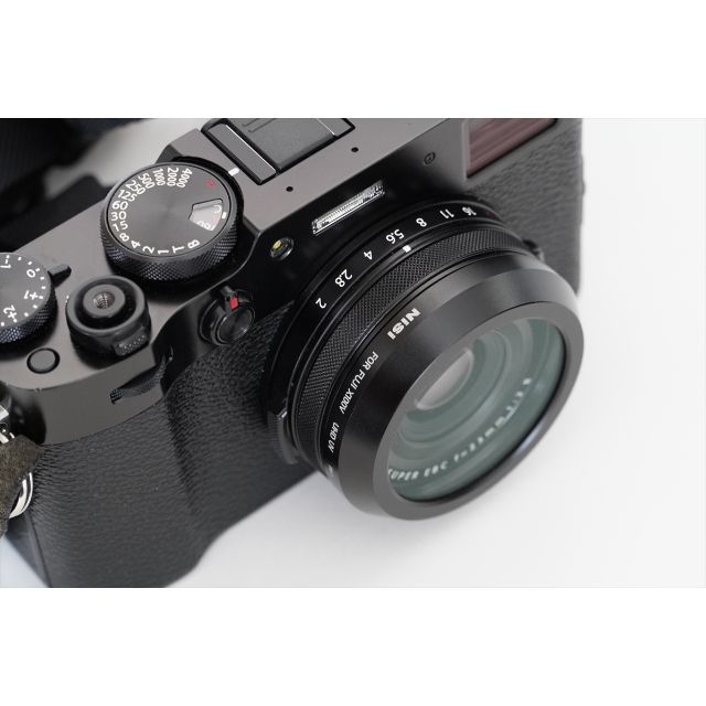 FUJIFILM X100V ブラック NISIフィルター付 7月購入保証有