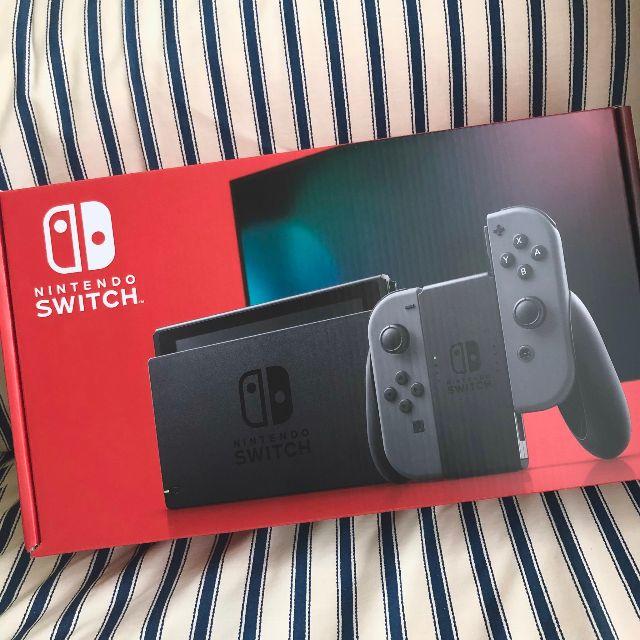 Nintendo Switch - Nintendo switch グレー 本体 新品 新型 任天堂 スイッチ