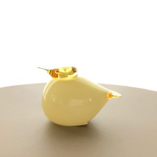 イッタラ(iittala)の*専用* Puffball イエロー バード 箱に傷みあり(置物)