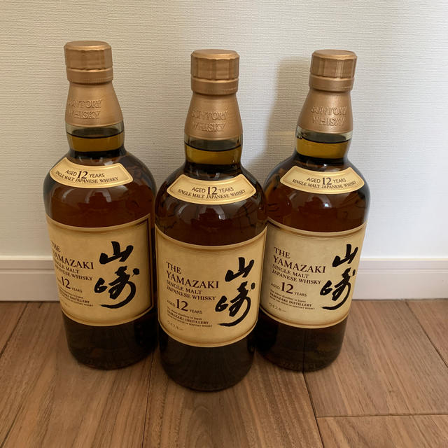 山崎12年　3本セット！マイレージ付き　700ml