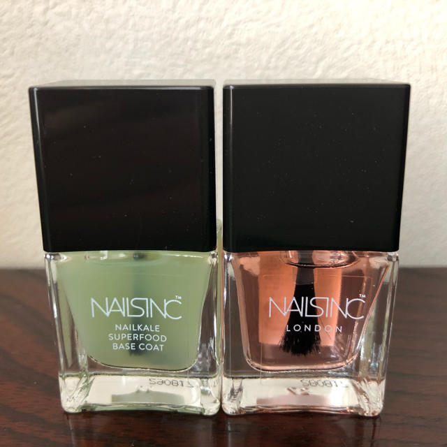 NAILSINC  ナンバーワン  ベース&トップ  キット コスメ/美容のネイル(ネイルトップコート/ベースコート)の商品写真