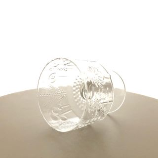 イッタラ(iittala)のFlora  脚付き デザートボウル クリア Oiva Toikka (食器)