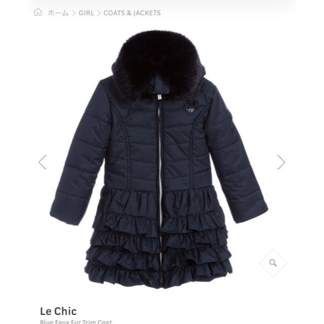 Tartine et Chocolat(タルティーヌ エ ショコラ)の Le Chic ★ 新品タグ付き　コート キッズ/ベビー/マタニティのキッズ服女の子用(90cm~)(コート)の商品写真