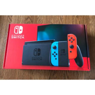 ニンテンドースイッチ(Nintendo Switch)のNintendo Switch (L) ネオンブルー/(R) ネオンレッド(家庭用ゲーム機本体)