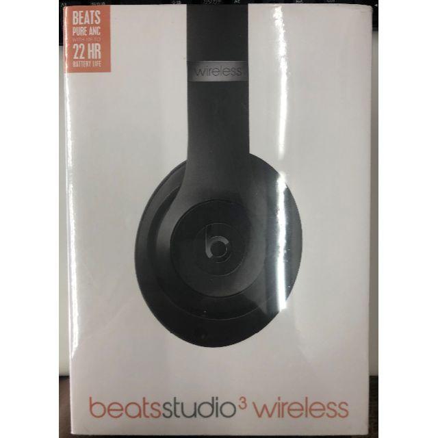beats studio3 Wireless ヘッドフォン【ブラック】