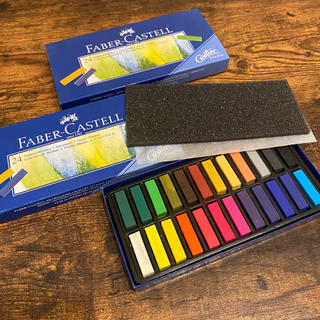 ファーバーカステル(FABER-CASTELL)のFABER-CASTELL.  ソフトパステル 24色(クレヨン/パステル)