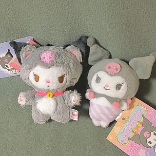 サンリオ(サンリオ)のサンリオ　クロミちゃん💜ハッピーキャット&ベイビー　マスコット セット(ぬいぐるみ)