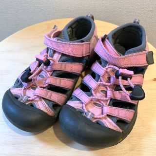 キーン(KEEN)の【keen】ウォータープルーフサンダル　18.5cm(サンダル)