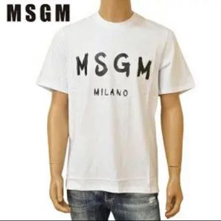 エムエスジイエム(MSGM)のMSGM Tシャツ 白 メンズ xs(Tシャツ/カットソー(半袖/袖なし))