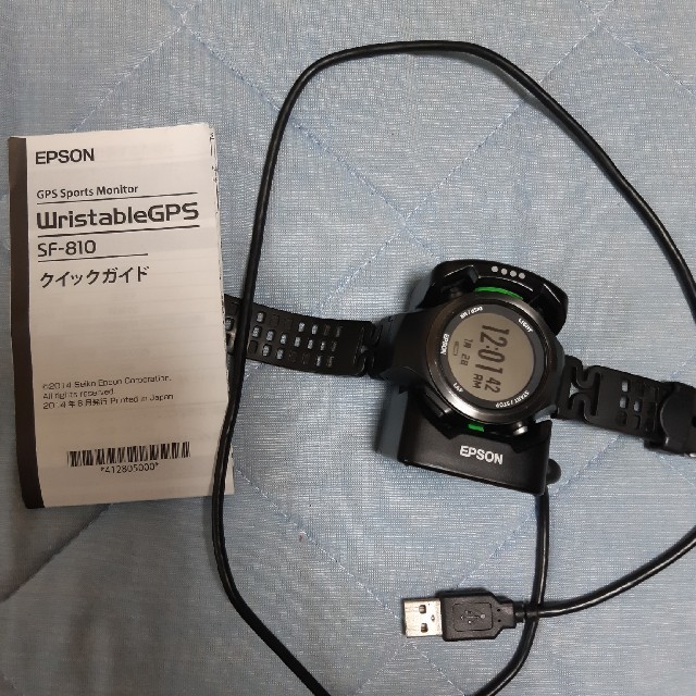 EPSON(エプソン)のランニングウォッチ　EPSON SF-810 スポーツ/アウトドアのランニング(その他)の商品写真