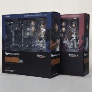 マックスファクトリー(Max Factory)のfigma 進撃の巨人 エレン ＆ ミカサ セット【新品未開封】(アニメ/ゲーム)