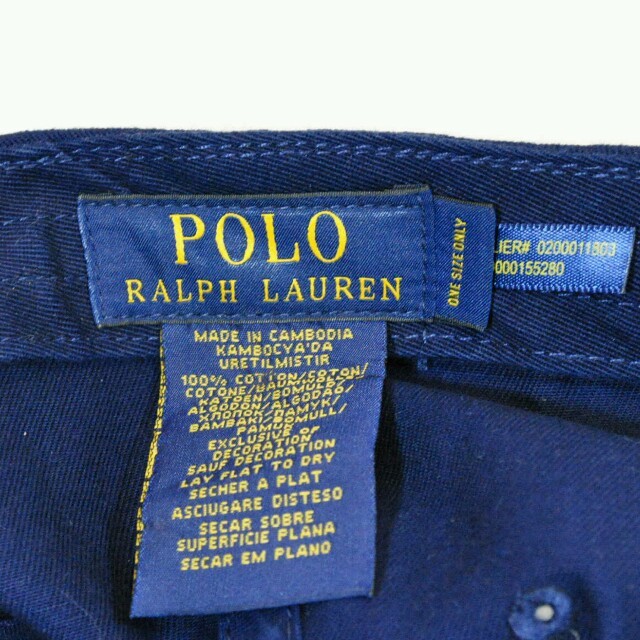 POLO RALPH LAUREN(ポロラルフローレン)の947 新品 ラルフローレン キャップ レディースの帽子(キャップ)の商品写真