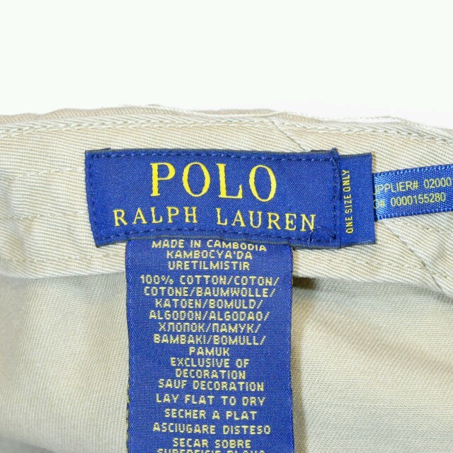 POLO RALPH LAUREN(ポロラルフローレン)の949 新品 ラルフローレン キャップ レディースの帽子(キャップ)の商品写真