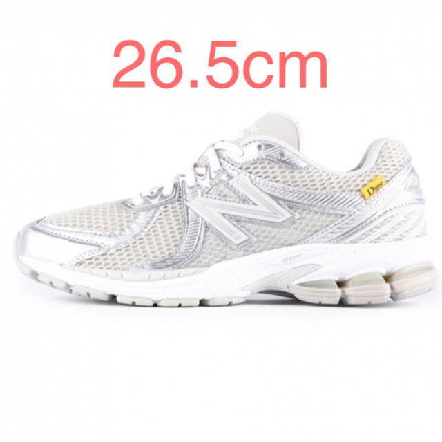 【 26.5cm シルバー 】NEW BALANCE ML860  DIMEメンズ