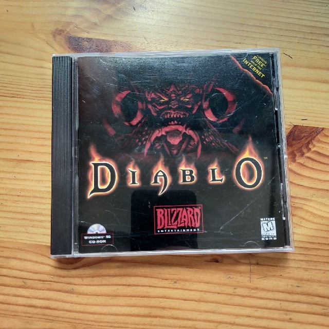 Diavlo(ディアブロ)のレアソフト 初代『Diablo』英語 エンタメ/ホビーのゲームソフト/ゲーム機本体(家庭用ゲームソフト)の商品写真