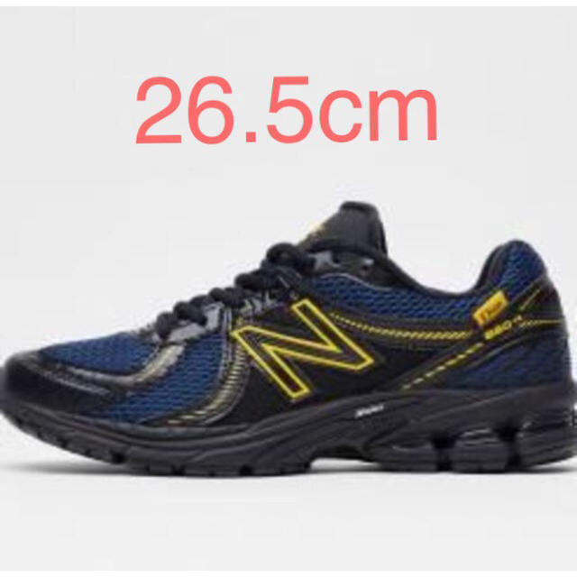 【 26.5cm ネイビー 】NEW BALANCE ML860  DIME