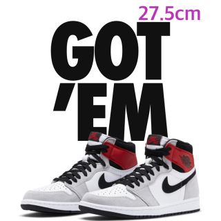 ナイキ(NIKE)のNIKE JORDAN 1 エアジョーダン1 Smoke Grey 27.5cm(スニーカー)