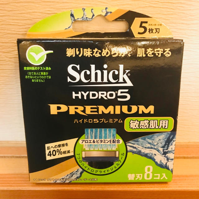 【新品 送料込おまけ付き】シックハイドロ5プレミアムHPM5-8 SS替刃8コ入 コスメ/美容のシェービング(カミソリ)の商品写真