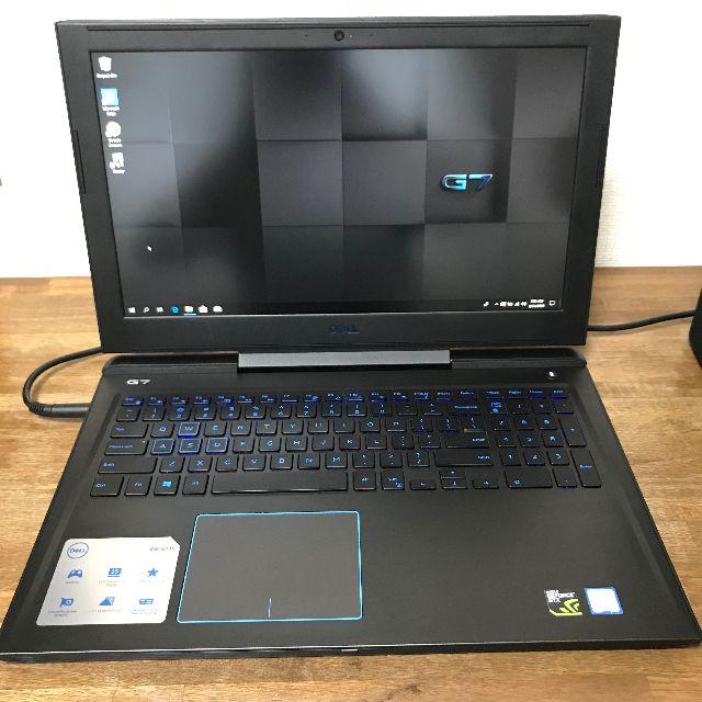 DELL - Dell G7 15 Core i7-8750H Max-Q 6コア 最終値下