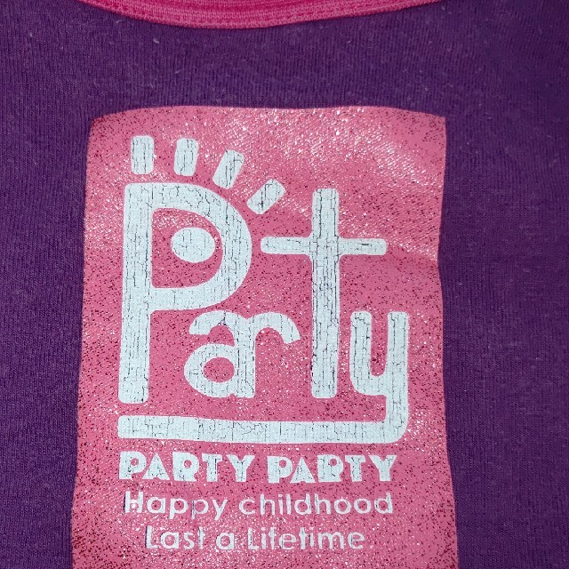 PARTYPARTY(パーティーパーティー)のあゆみさ様 party party ロンパース 70 キッズ/ベビー/マタニティのベビー服(~85cm)(ロンパース)の商品写真