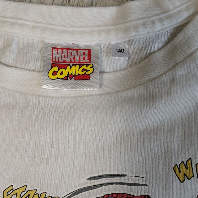 MARVEL(マーベル)の140 Tシャツ MARVEL マーベル キッズ/ベビー/マタニティのキッズ服男の子用(90cm~)(Tシャツ/カットソー)の商品写真