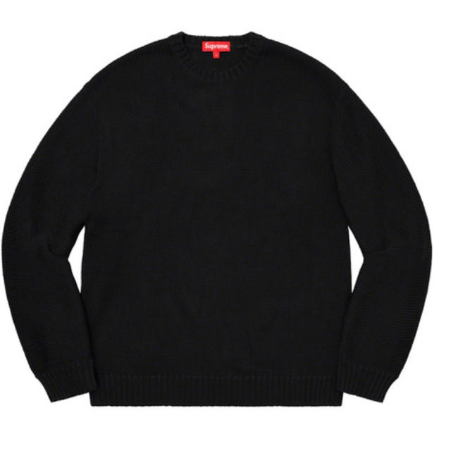 M Supreme Back Logo Sweater Black