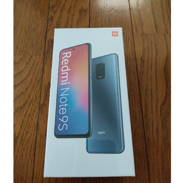 【24時間以内発送】国内版 Xiaomi Redmi Note9s【付属品あり】