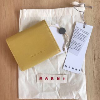 マルニ(Marni)の【新品】MARNI マルニ 二つ折り財布 ミニウォレット(財布)