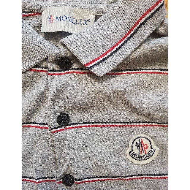 MONCLER(モンクレール)のモンクレール　キッズ　ポロシャツ キッズ/ベビー/マタニティのキッズ服男の子用(90cm~)(Tシャツ/カットソー)の商品写真