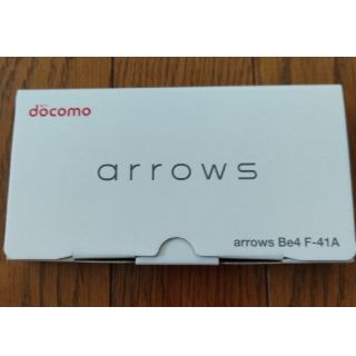 フジツウ(富士通)の新品　ドコモ　F-41A　arrows Be4 ゴールド　simロック解除済(スマートフォン本体)