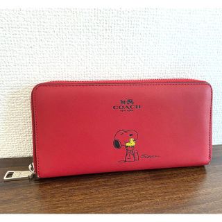 コーチ(COACH)のスヌーピー　COACH 長財布(財布)