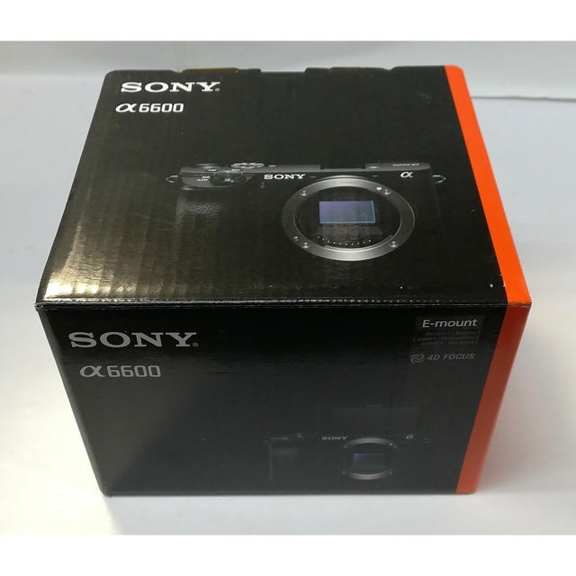 SONY(ソニー)の未使用 SONY α6600 ボディ ILCE-6600 スマホ/家電/カメラのカメラ(ミラーレス一眼)の商品写真