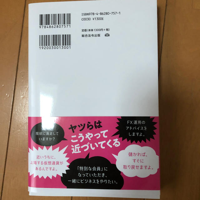 【アーノルドジャクソン様専用】あえてあやしい「儲け話」をやってみた  エンタメ/ホビーの本(ビジネス/経済)の商品写真