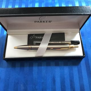 パーカー(Parker)のPARKER ボールペン＊シルバー×ゴールド(ペン/マーカー)