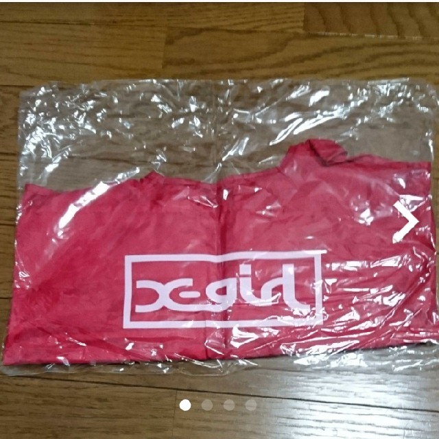 X-girl(エックスガール)の新品未使用 エックスガール 数量限定 ノベルティバック レディースのバッグ(エコバッグ)の商品写真