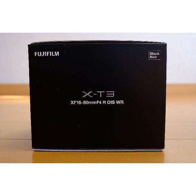 富士フイルム(フジフイルム)の新品未使用　富士フィルム　X-T3　ボディ　ブラック スマホ/家電/カメラのカメラ(ミラーレス一眼)の商品写真