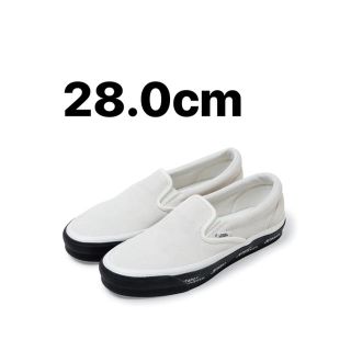 ダブルタップス(W)taps)のWTAPS vans Classic Slip On 白 28cm(スニーカー)