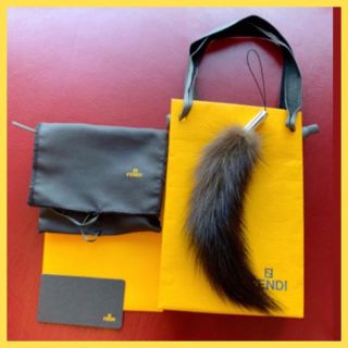 フェンディ(FENDI)の超レア✨未使用❤️超美品【FENDI】フェンディ ❤️フォックスのキーリング❤️(キーホルダー)