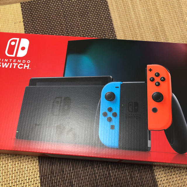 (新品未使用) Nintendo Switch 本体　ネオンブルー／ネオンレッド