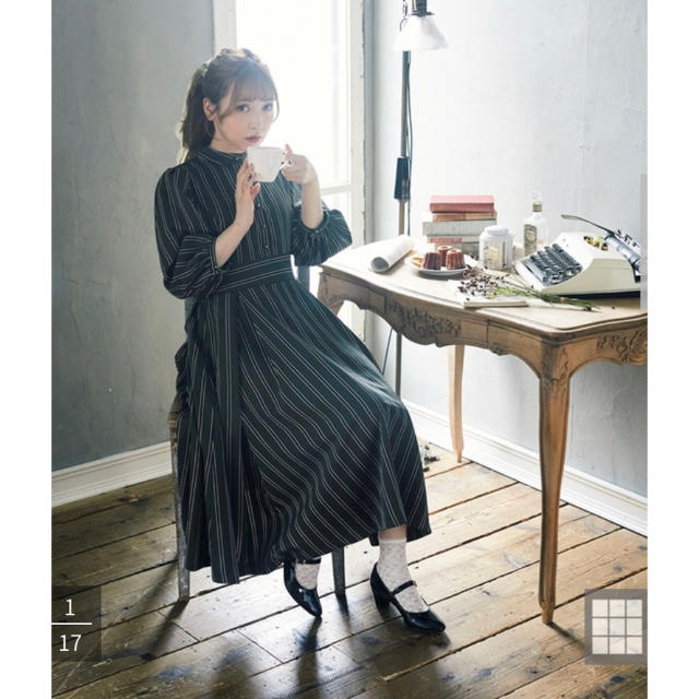 Maison de FLEUR Petite Robe canone - ロングワンピース/マキシワンピース